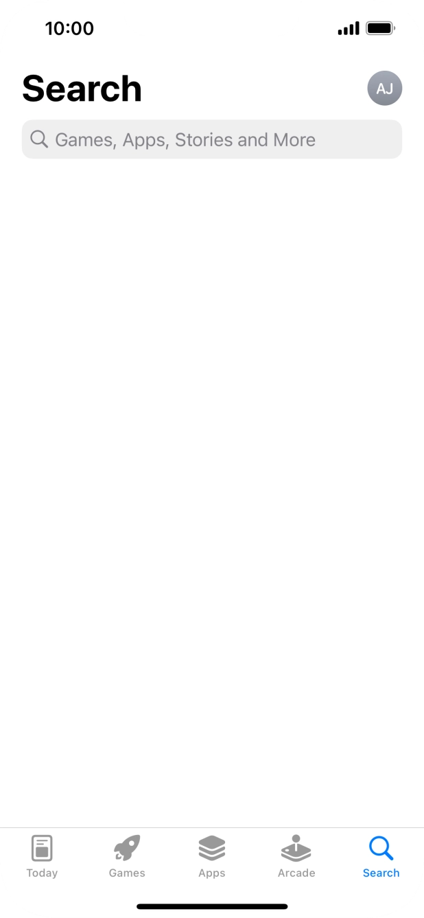 Press the search field and key in the name or subject of the required app. Press the search field and key in the name or subject of the required app.