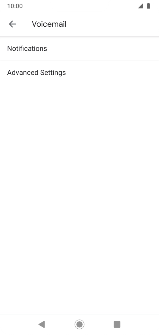 Press Advanced Settings.