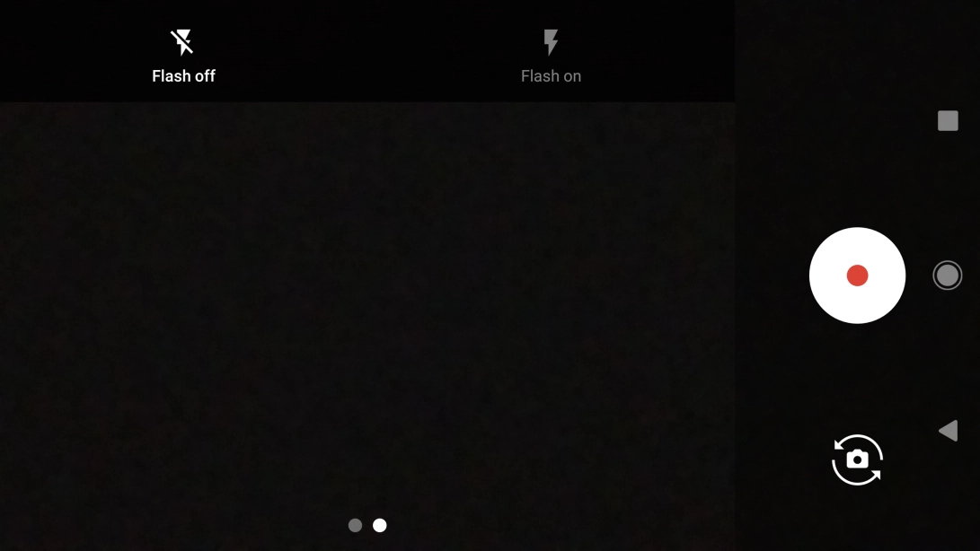Press the required setting.