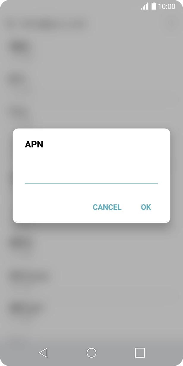 Key in telstra.mms and press OK.