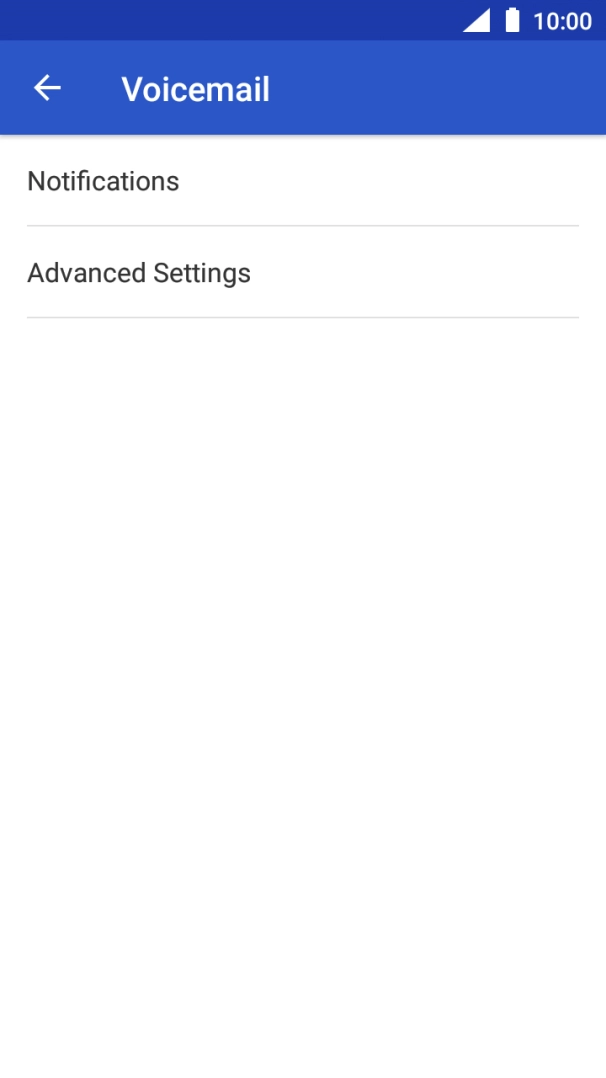 Press Advanced Settings.