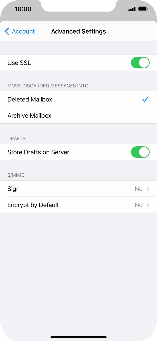 Press the indicator next to Press the indicator next to