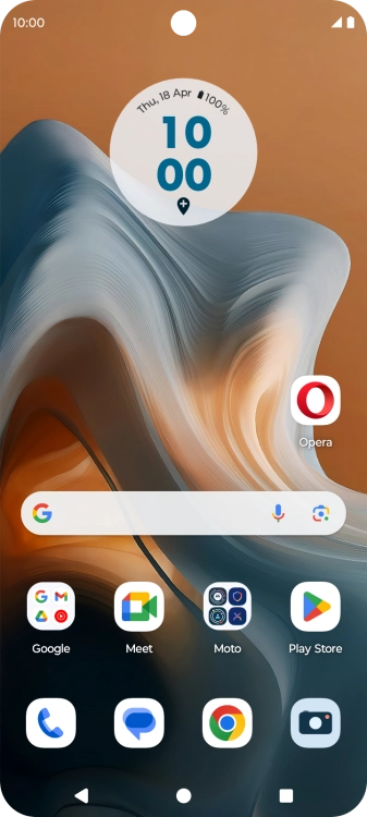 Slide two fingers downwards starting from the top of the screen. Slide two fingers downwards starting from the top of the screen.