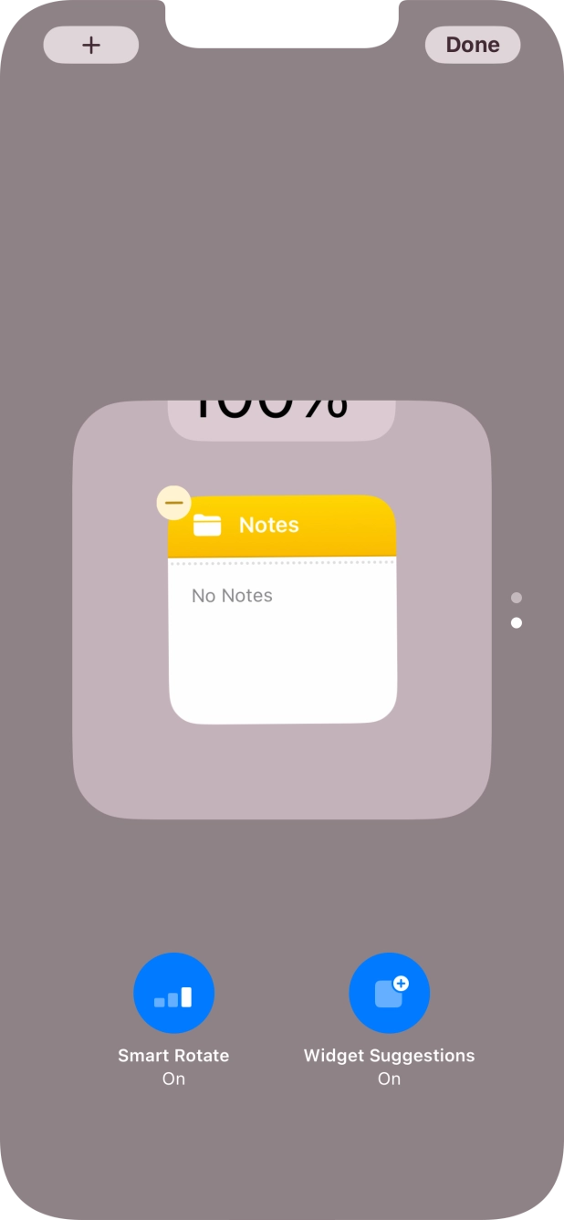 Press Smart Rotate to turn the function on or off.