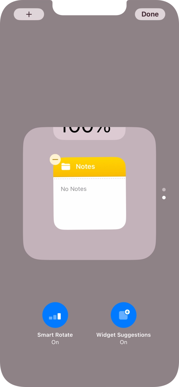Press Smart Rotate to turn the function on or off.
