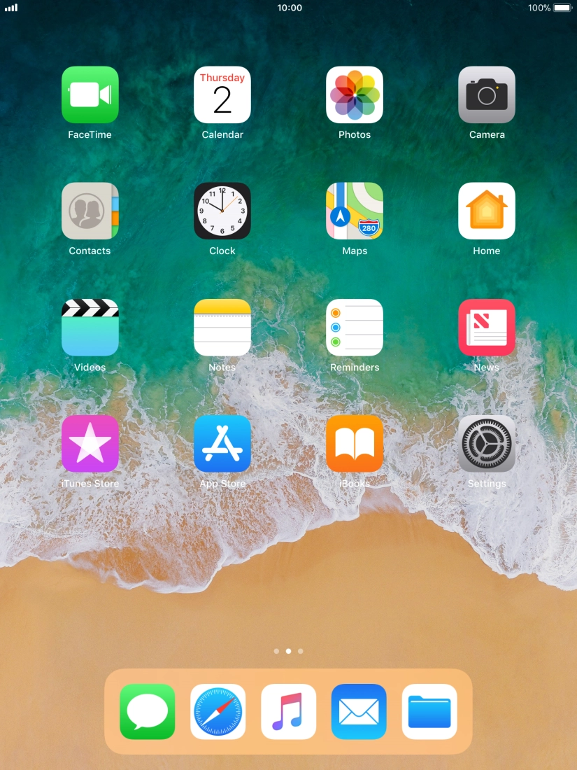 At the same time, press the Home key to take a screenshot.