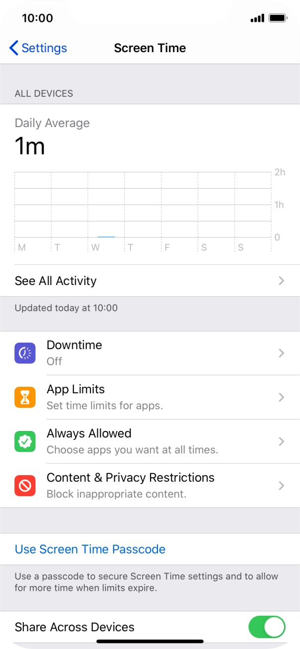 Press See All Activity.