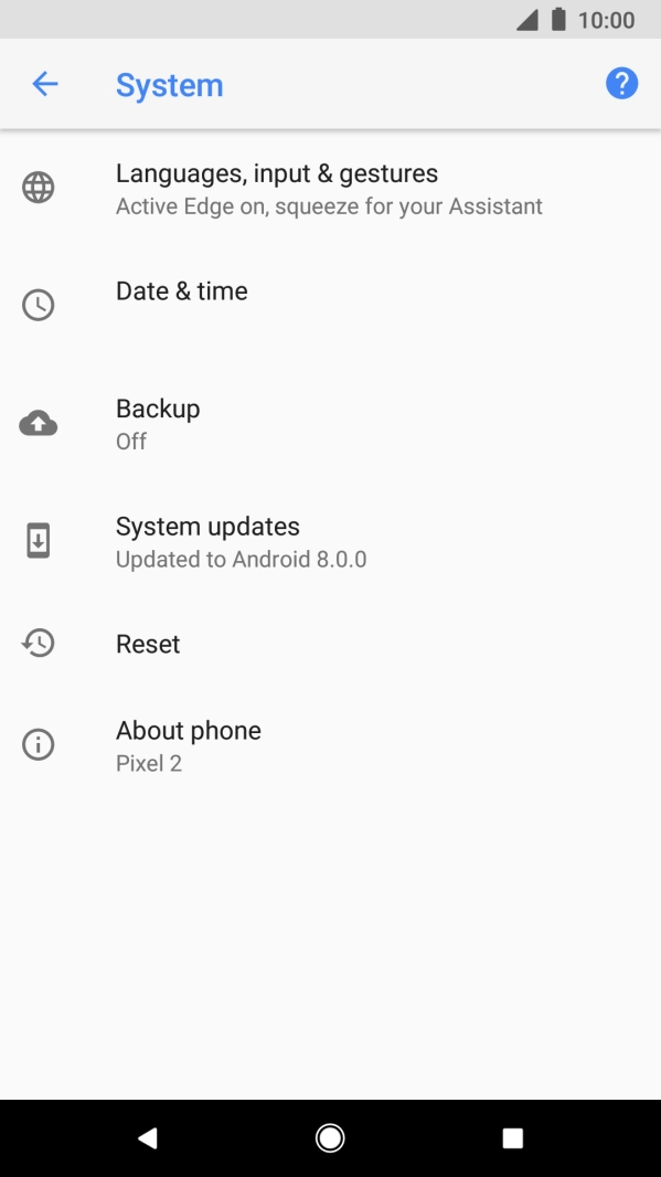 Press Reset. Press Reset.