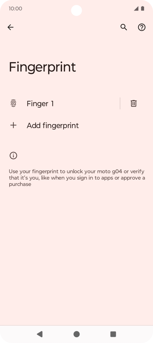 Press the Return key twice.