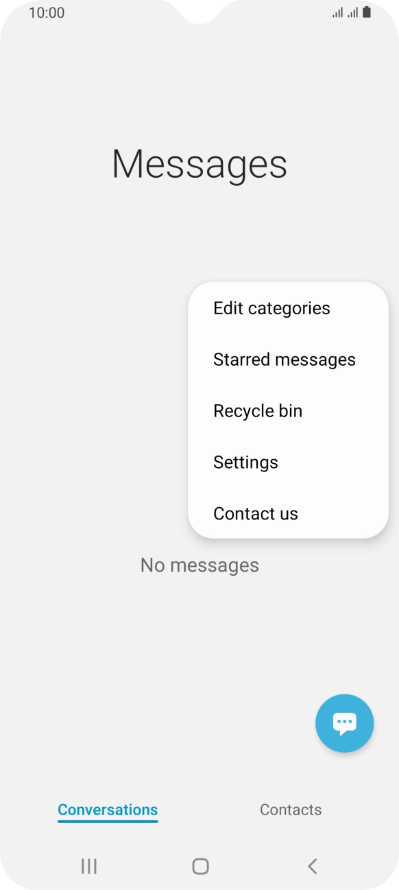 Press Settings. Press Settings.