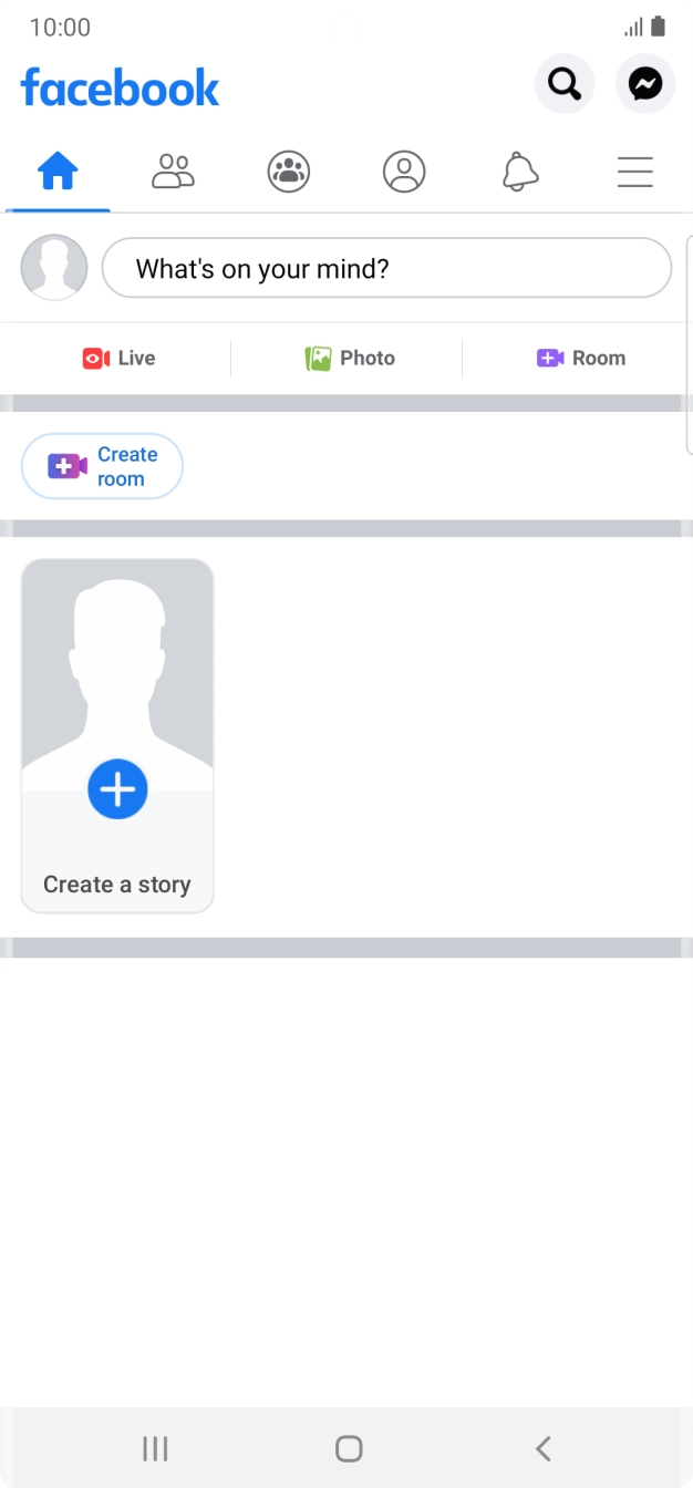 Press the text input field.