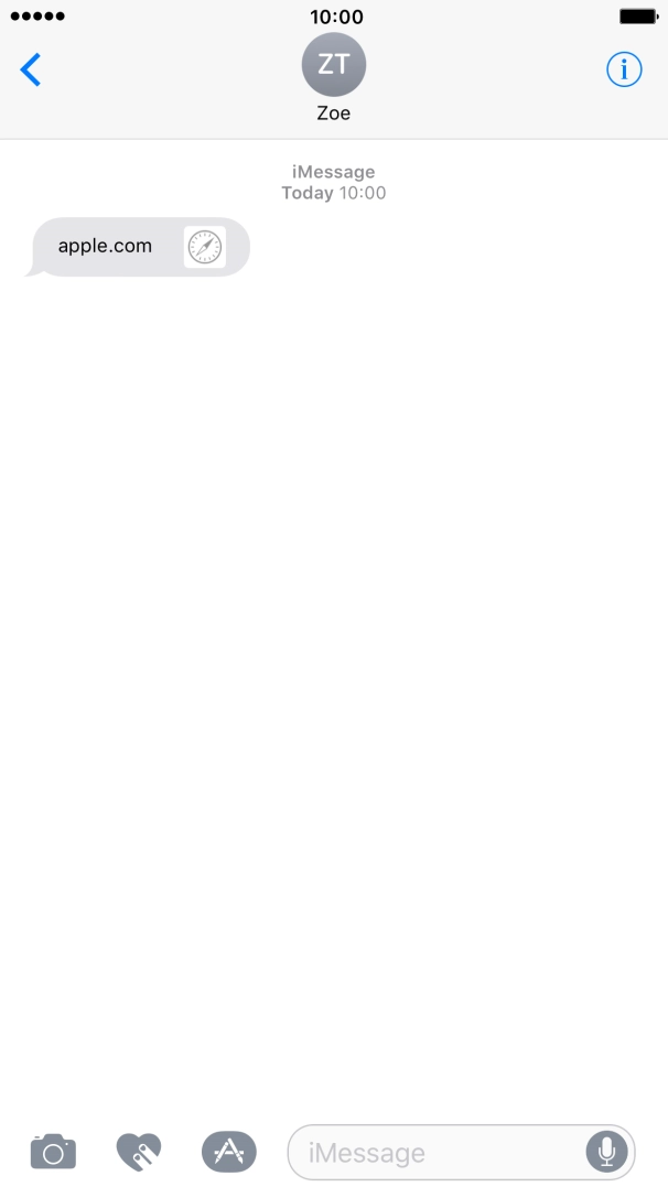 Go to the required message.