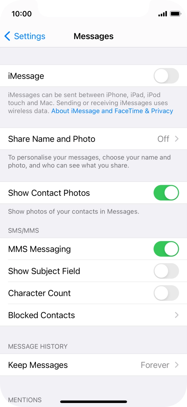 Press the indicator next to Press the indicator next to