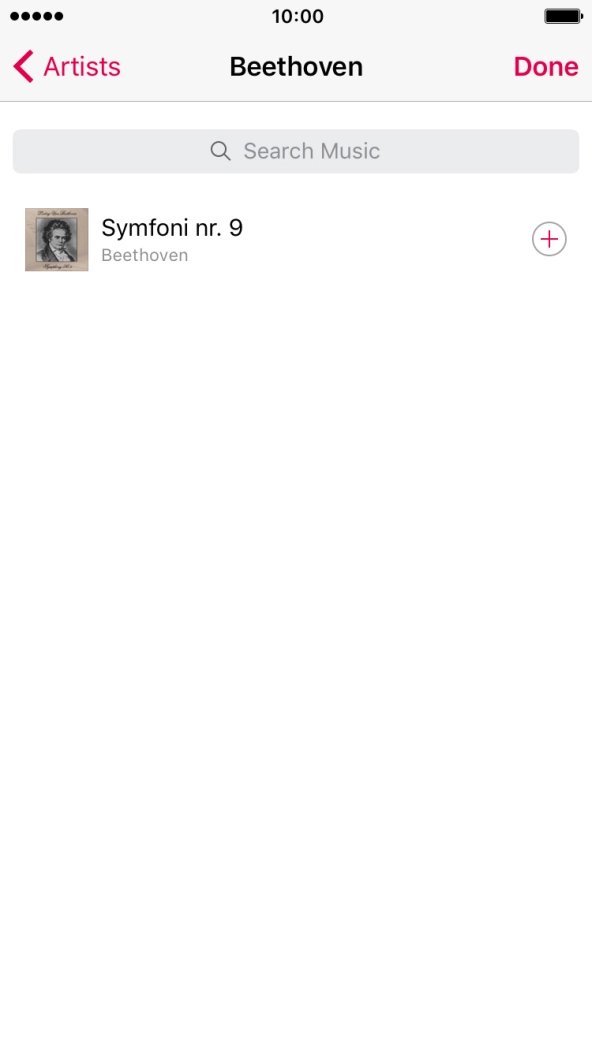 Go to the required category and press the required audio file.