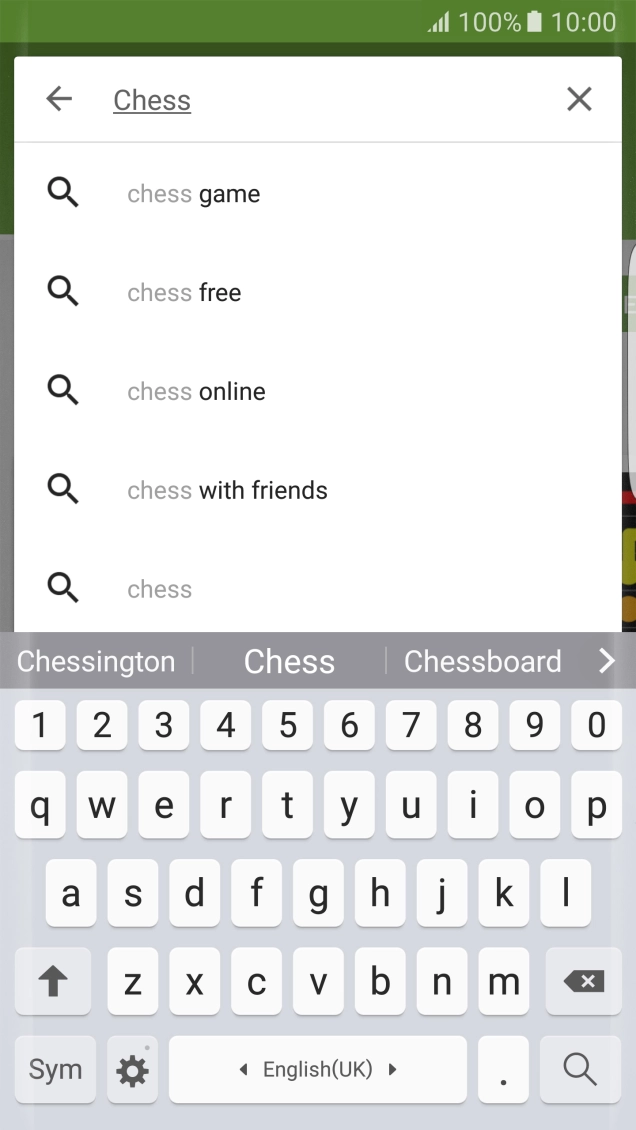 Key in the name or subject of the required app and press the search icon. Key in the name or subject of the required app and press the search icon.