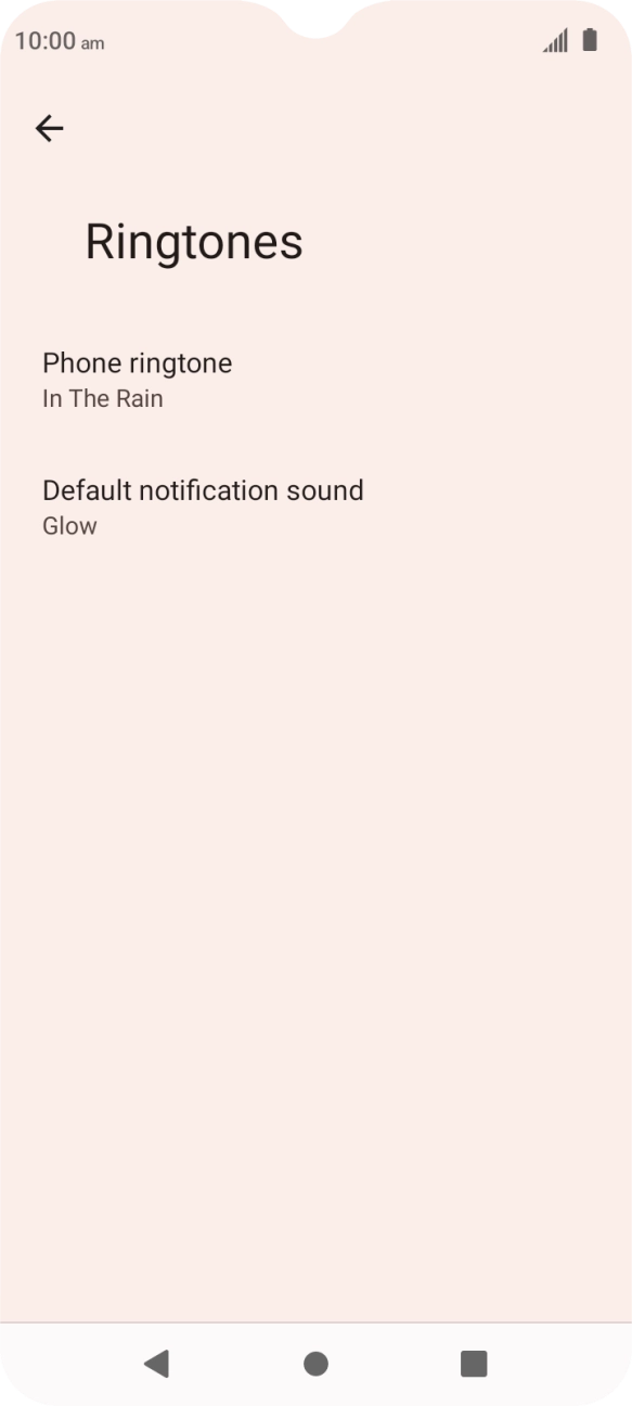 Press Phone ringtone.