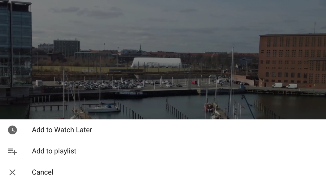 Press Add to playlist.