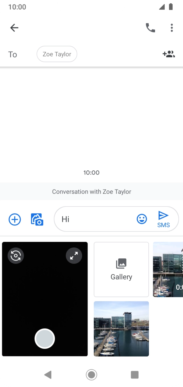 Press Gallery and go to the required folder. Press Gallery and go to the required folder.