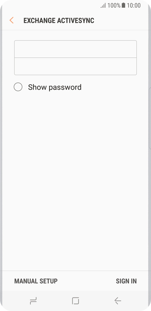 Press SIGN IN. Press SIGN IN.