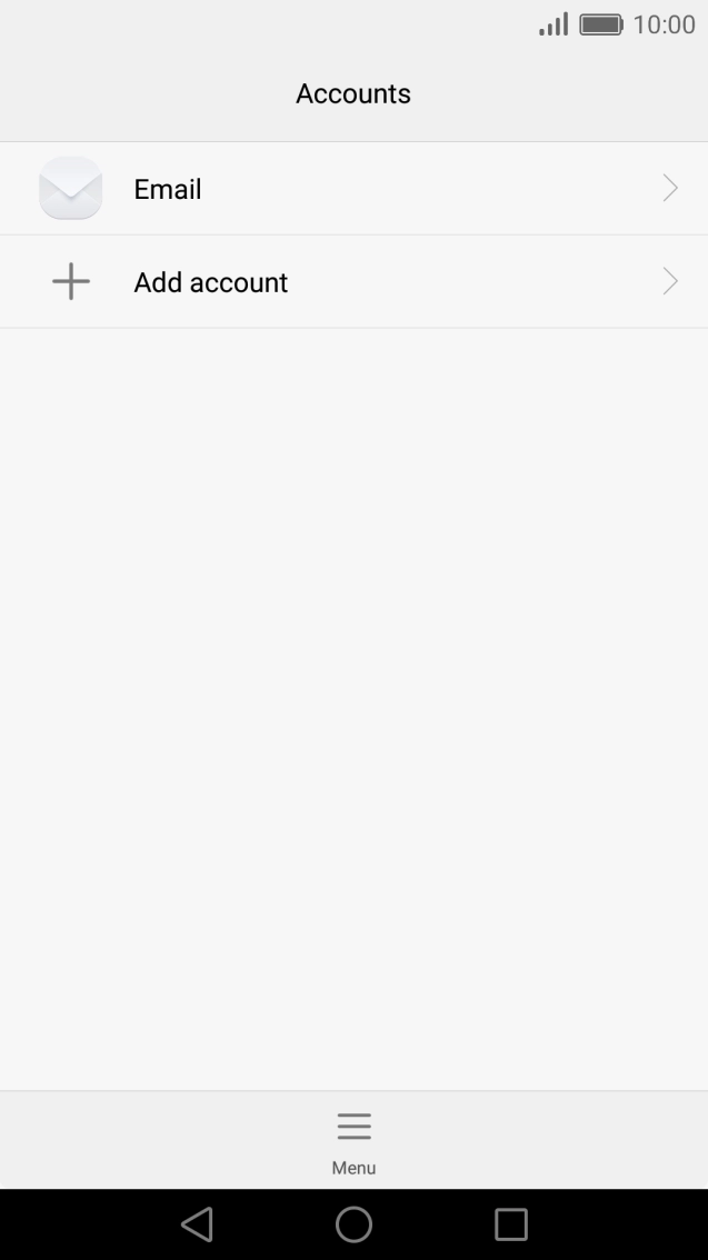 Press the Home key to return to the home screen. Press the Home key to return to the home screen.