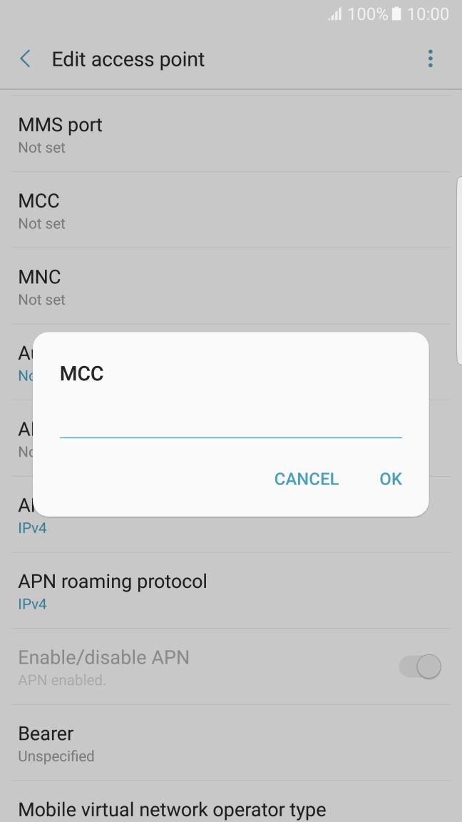 Key in 505 and press OK. Key in 505 and press OK.