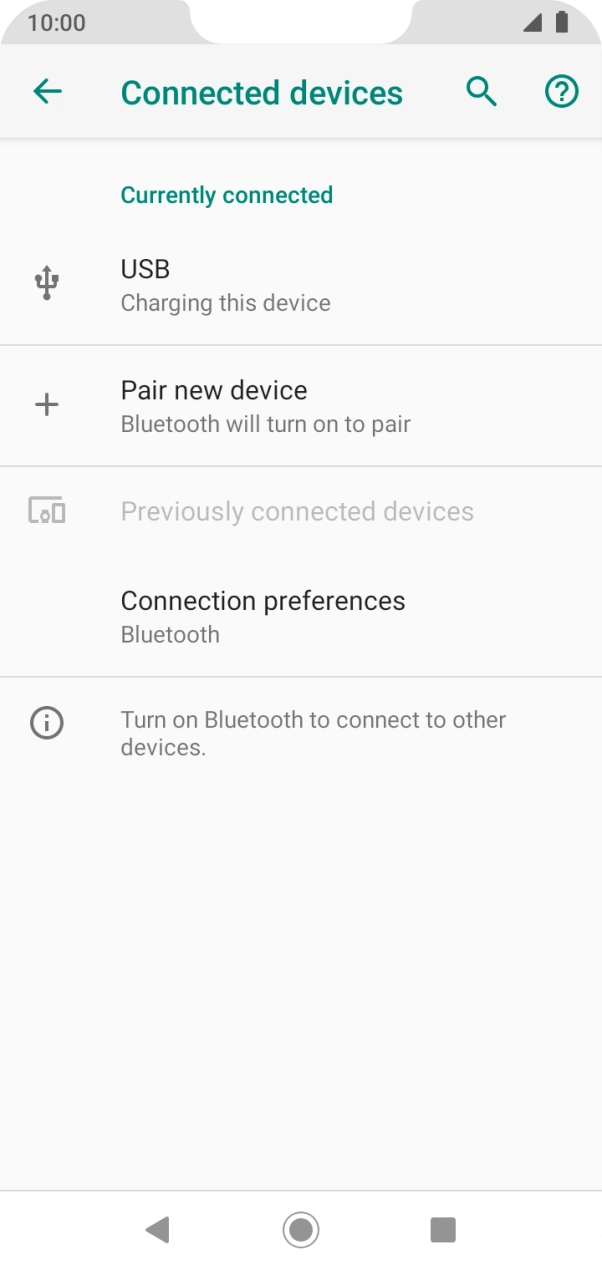 Press Pair new device.