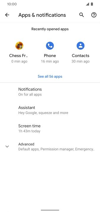 Press See all apps. Press See all apps.