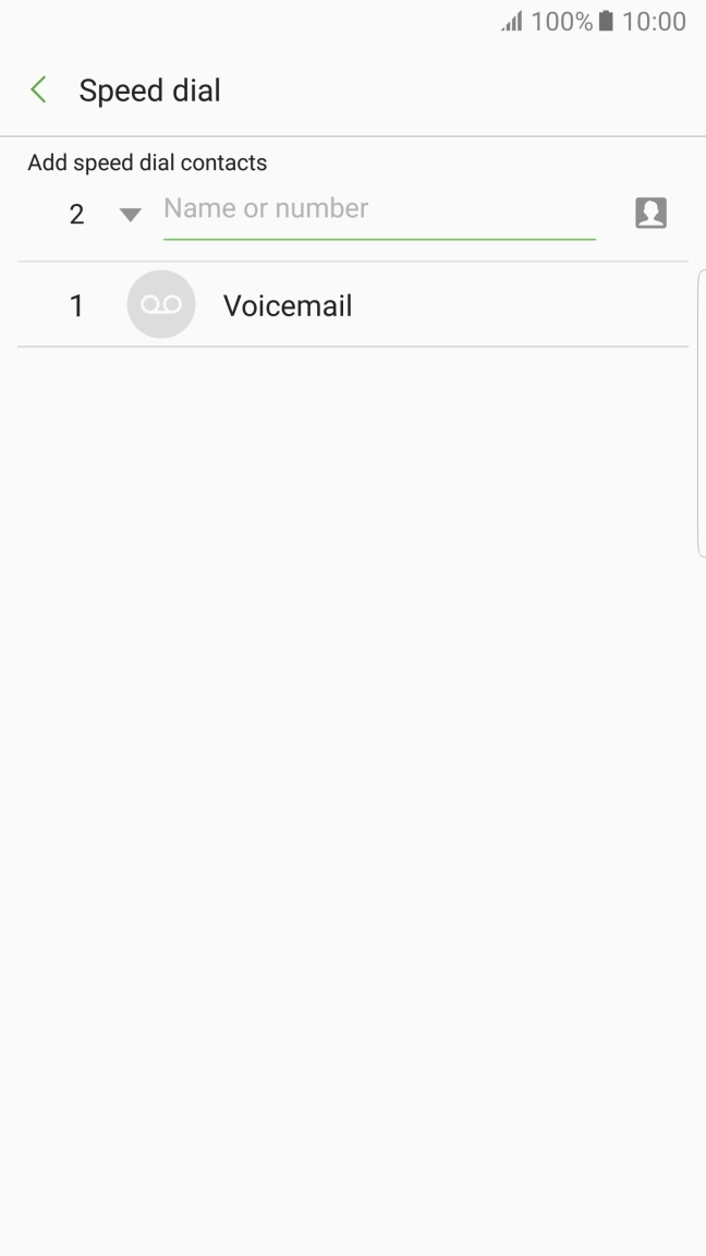 Press the drop down list.