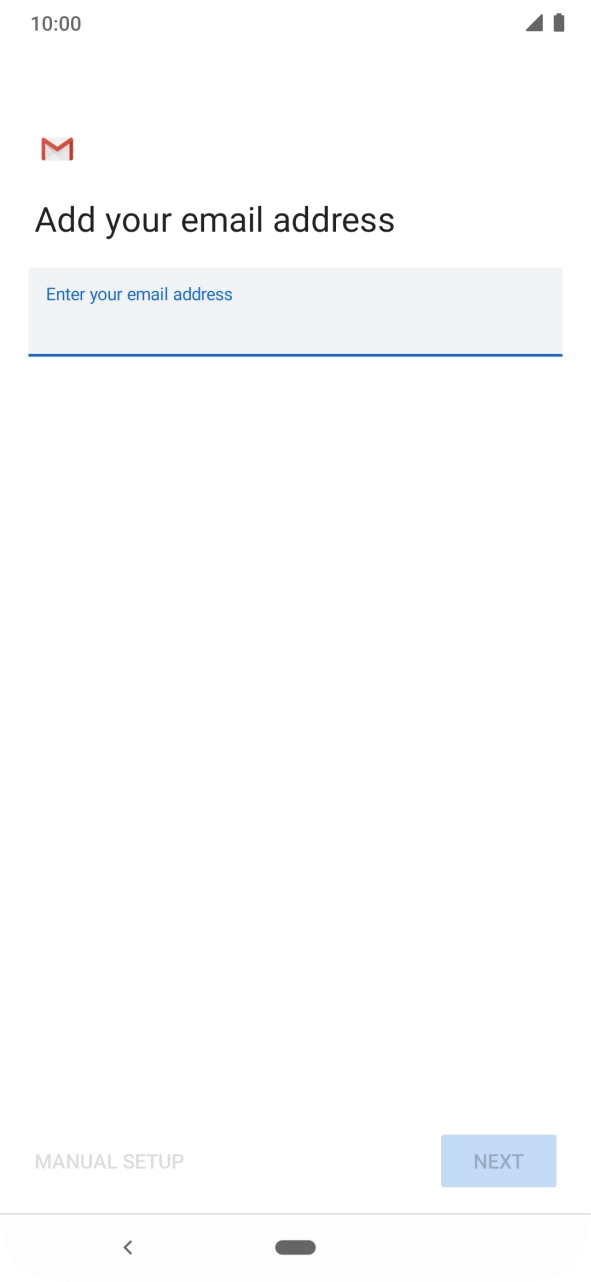 Press the field below 