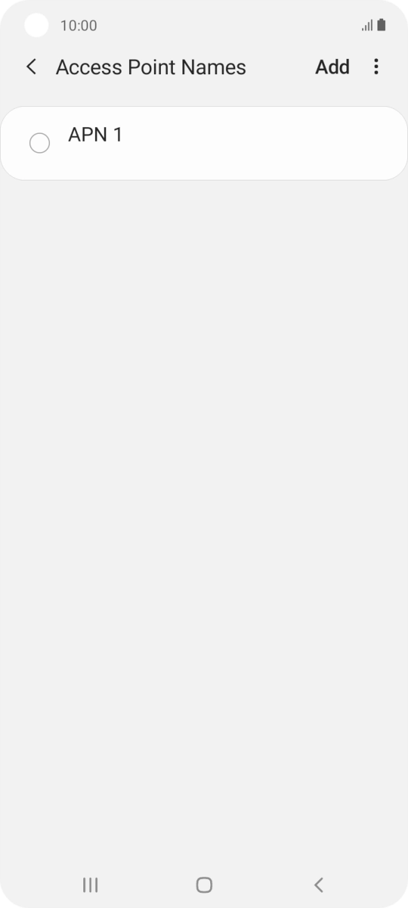 Press Add. Press Add.