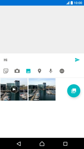 Press the required picture.