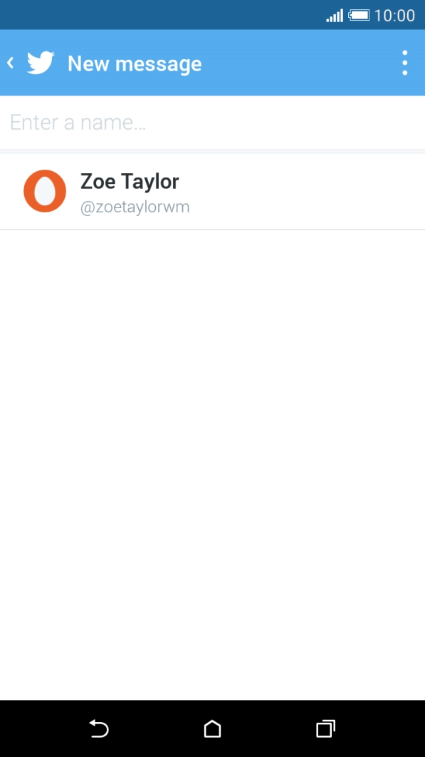 Press Enter a name....