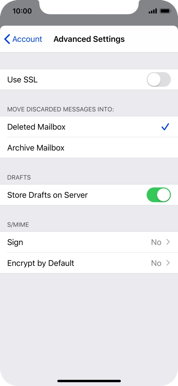 Press arrow left. Press arrow left.
