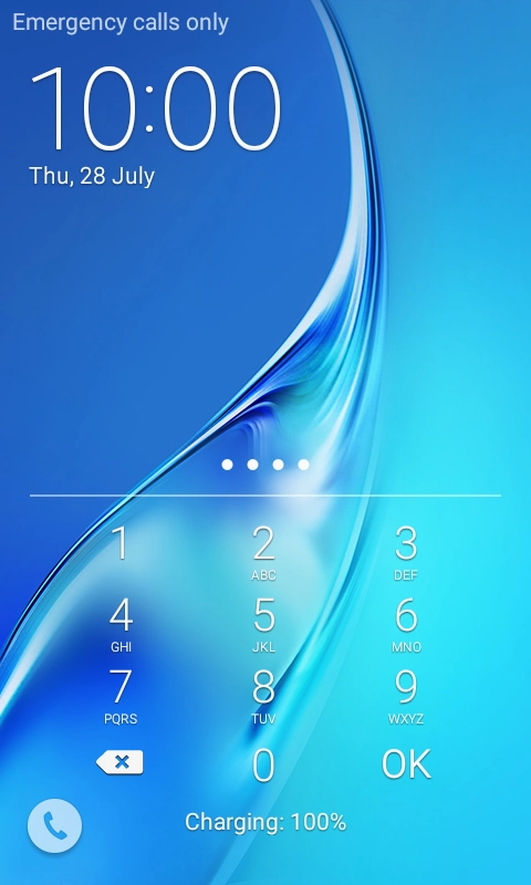 If you're asked to key in your PIN, do so and press OK.
