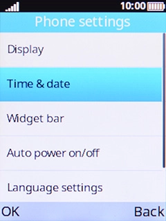 Select Time & date.