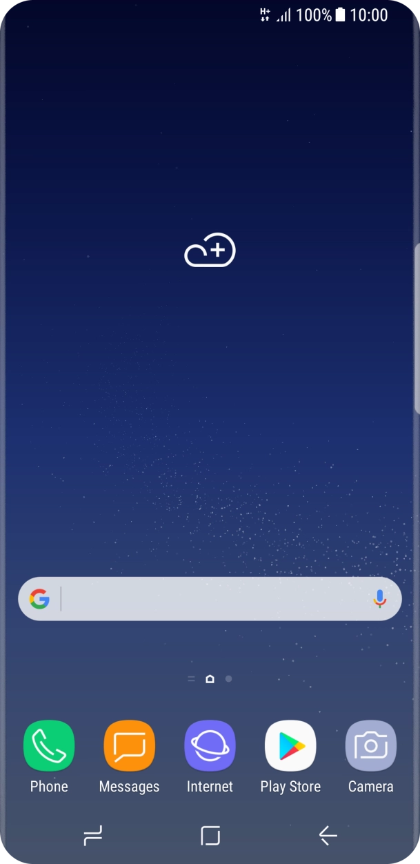 The network mode icon shows the network mode currently used by your phone.