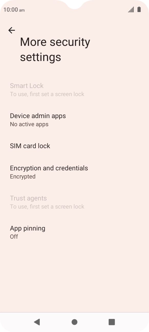 Press SIM card lock.