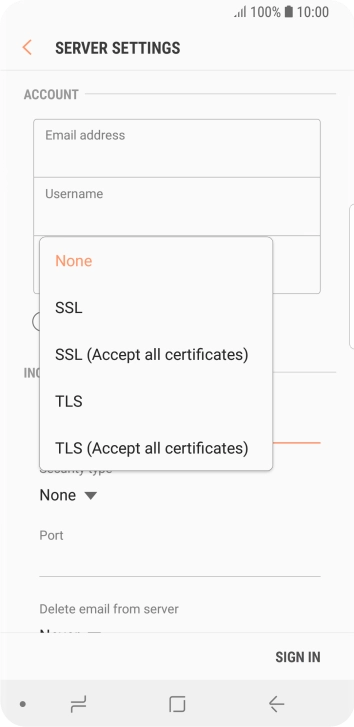 Press SSL. Press SSL.