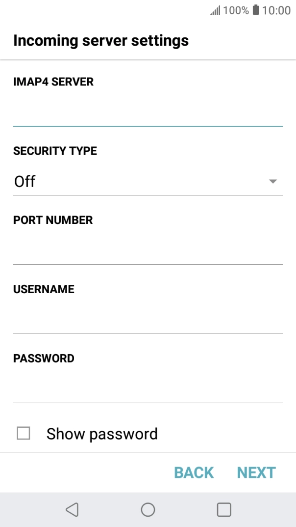 Press the drop down list below 