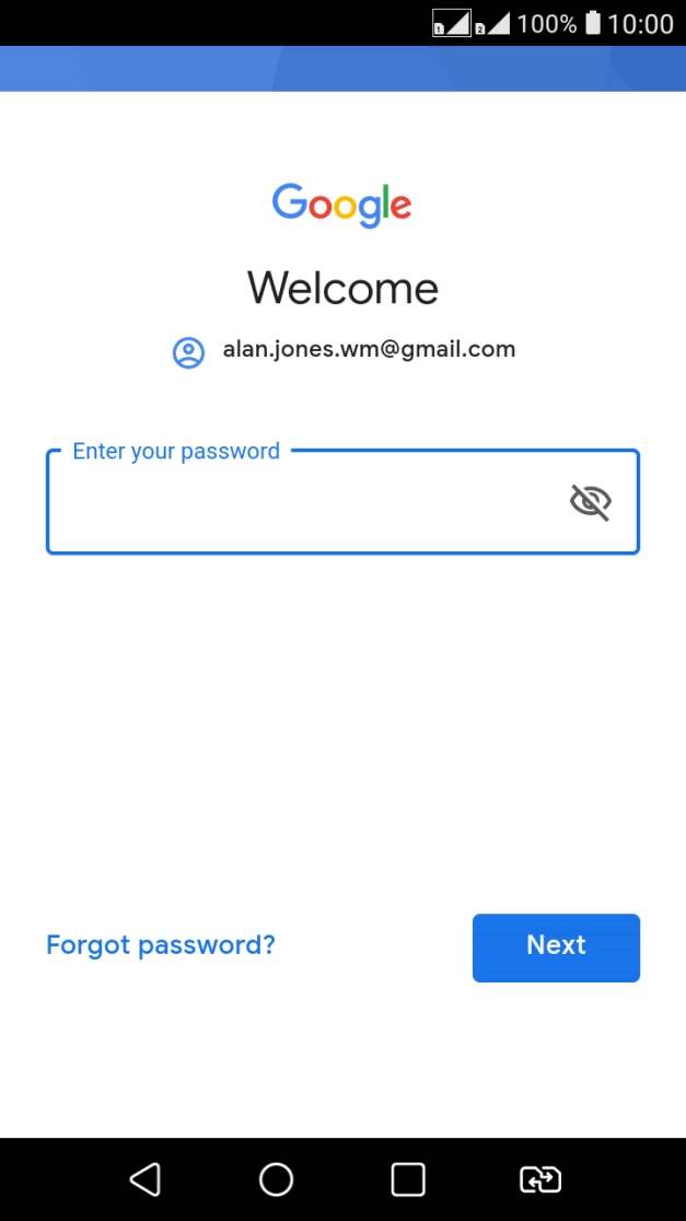 Press the field below Press the field below