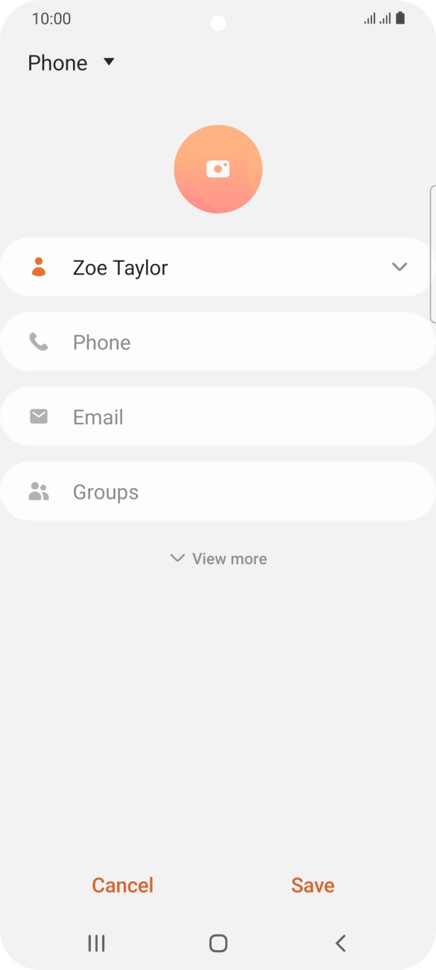 Press Phone and key in the required phone number.
