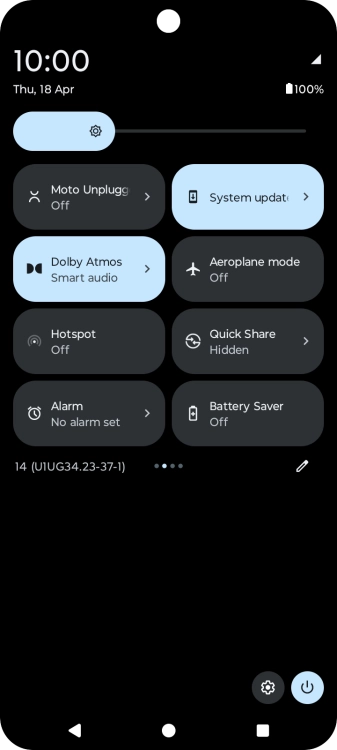 Press Battery Saver to turn on the function. Press Battery Saver to turn on the function.