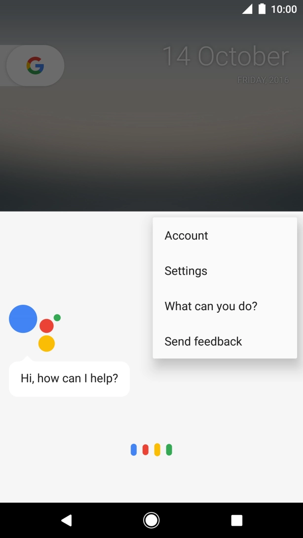 Press What can you do?.
