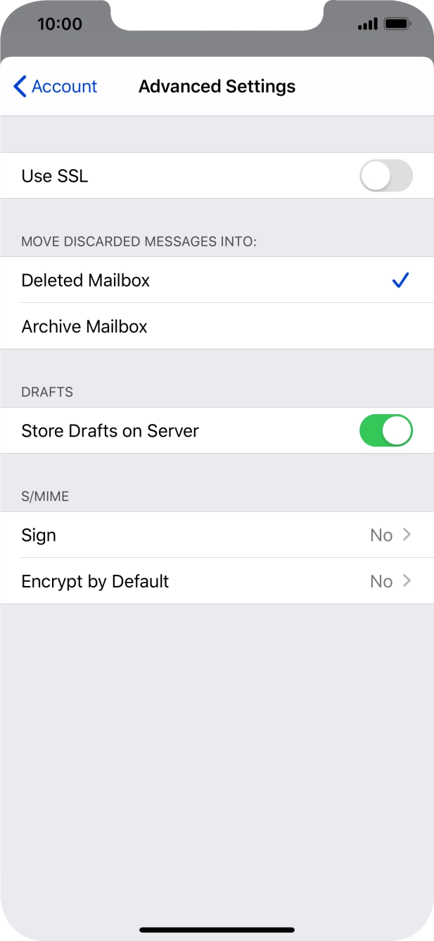 Press arrow left. Press arrow left.