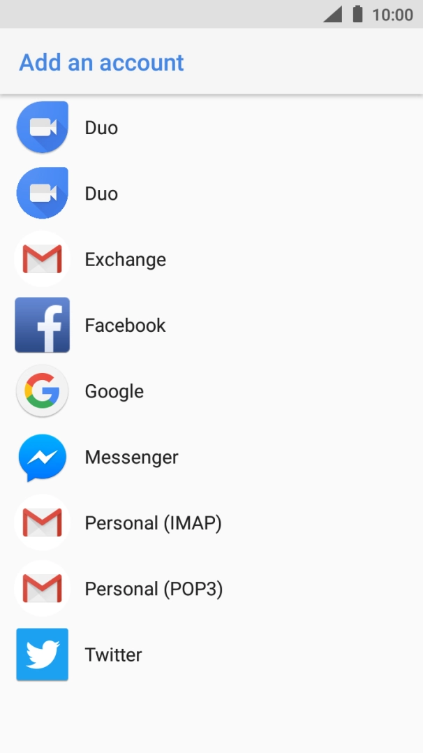 Press Google. Press Google.