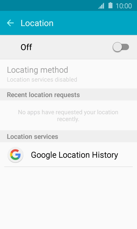 Press the indicator to turn the function on or off.