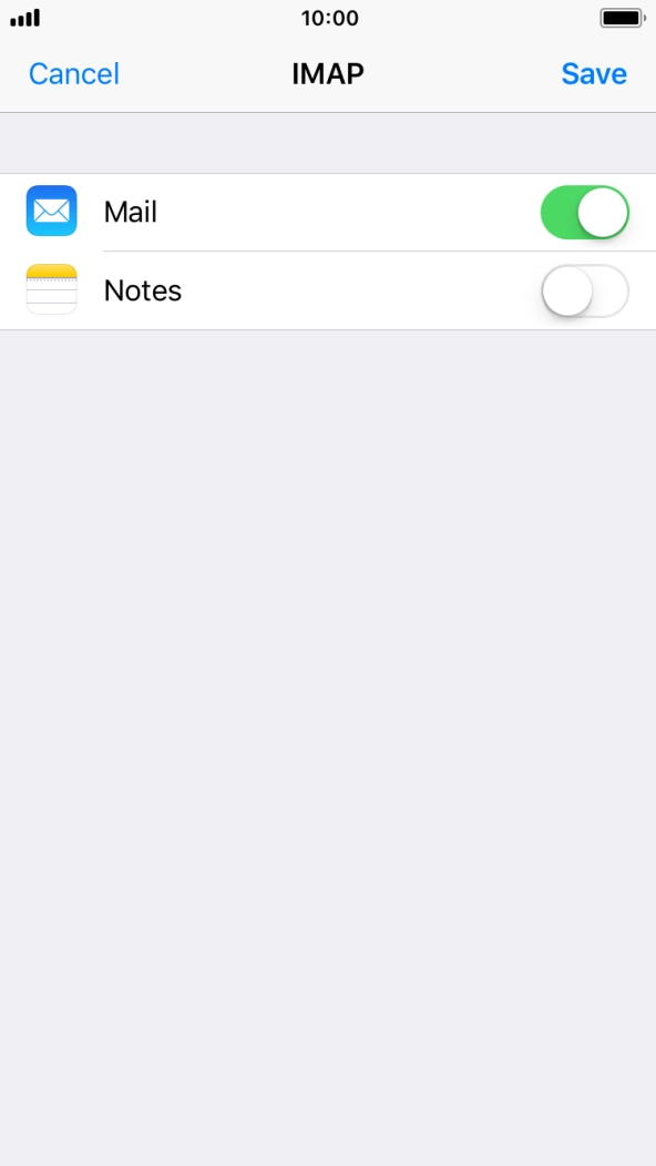 Press Save. Your email account has now been set up. To select more settings for incoming and outgoing server, proceed with the following steps.