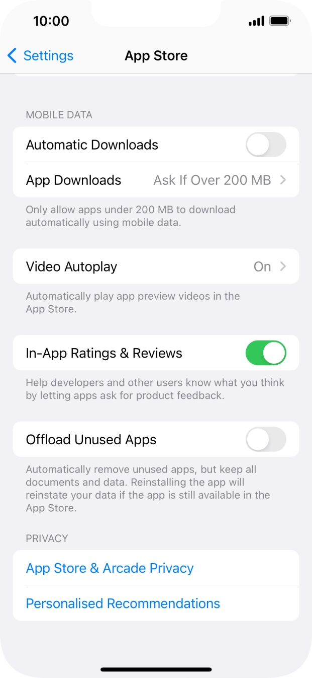 Press the indicator next to Press the indicator next to
