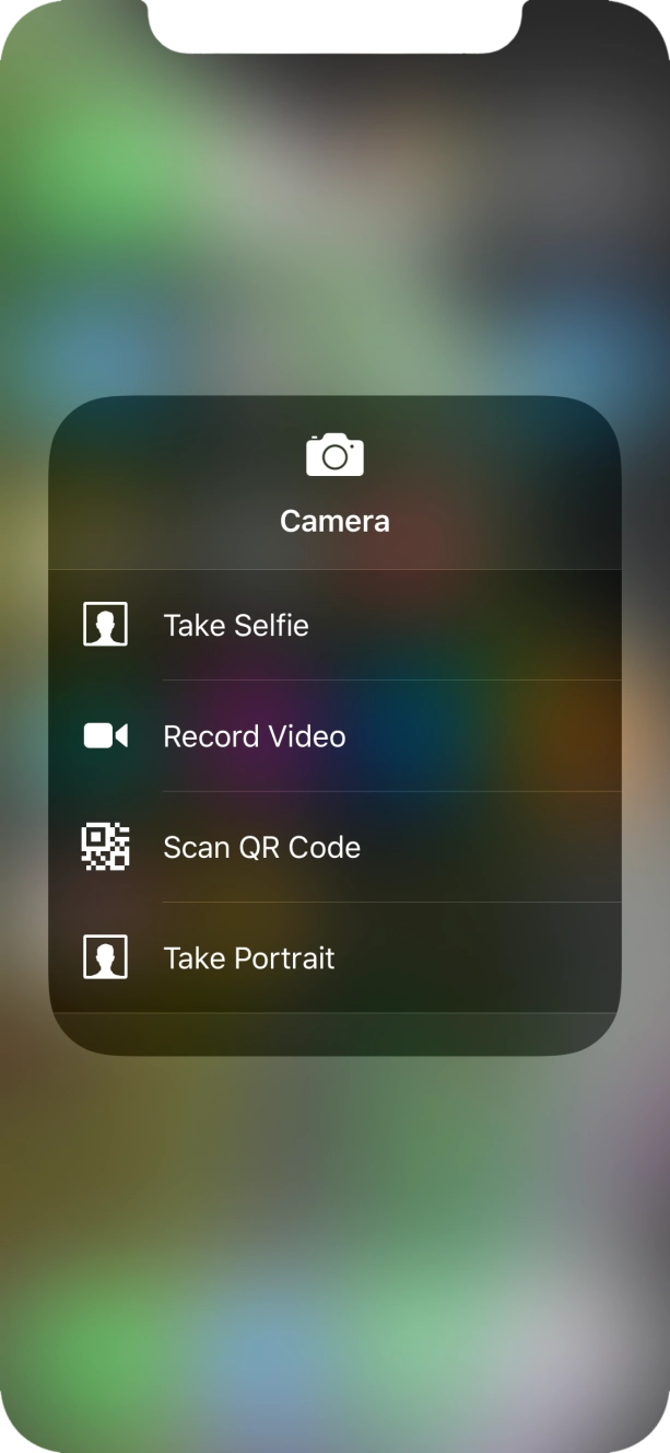 Press the required function and follow the instructions on the screen to use the selected function.