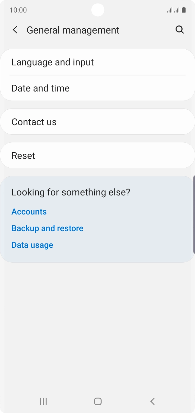 Press Reset. Press Reset.